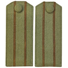 Погоны походные штаб-офицеров Русской Императорской Армии, обр. 1914 г.. Вариант 2.